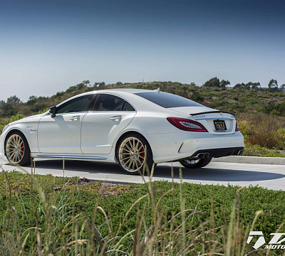 Фото дисков HRE P103 на Mercedes-Benz CLS (C218)