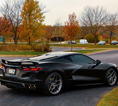Фото дисков Anrky S1-X4 на Chevrolet Corvette C8