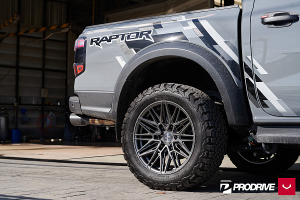 Фото дисков Vossen HF6-5 Сатиновый графит на Ford Ranger T6.2
