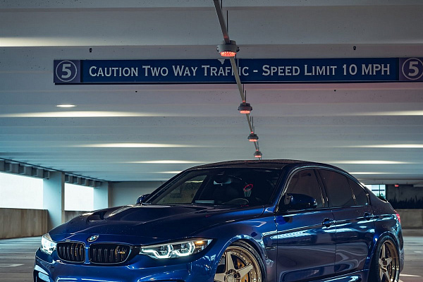 Фото дисков Anrky RS5 Сатиновая шампань на BMW 3/M3 (F3x/F80)