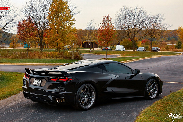 Фото дисков Anrky S1-X4 Глянцевый тонированный лак на Chevrolet Corvette C8