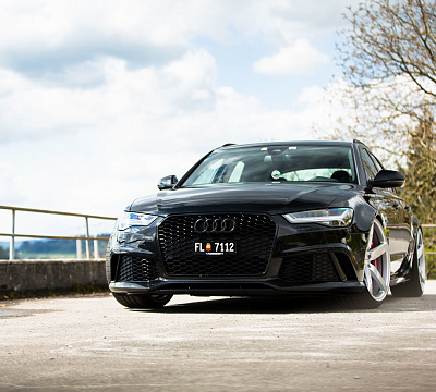 Фото дисков Vossen CV3 на Audi A/RS 6 (C7)