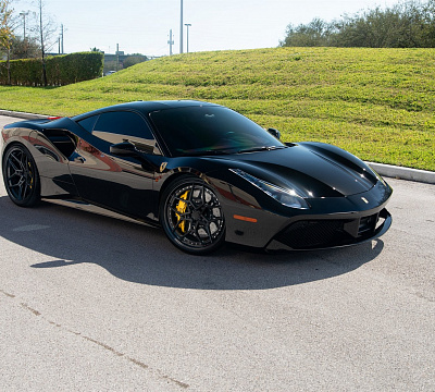 Фото дисков Anrky S3-X4 на Ferrari 488