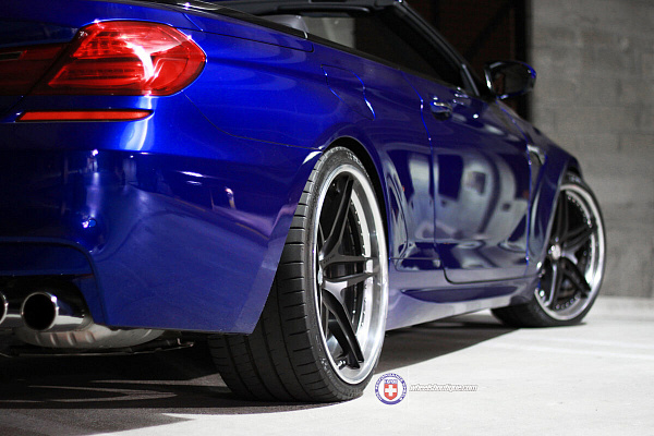 Фото дисков HRE S107 Черный сатин на BMW 6/M6 (F06/F13/F12)