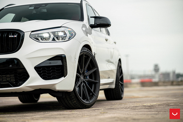 Фото дисков Vossen HF-3 Черный сатин на BMW X3/X3 M (G01/F97)