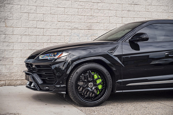 Фото дисков Asanti AS224 VICE 5 Черный глянец на Lamborghini Urus