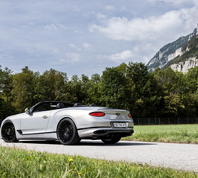 Фото дисков Vossen HF-8 на Bentley Continental GT III