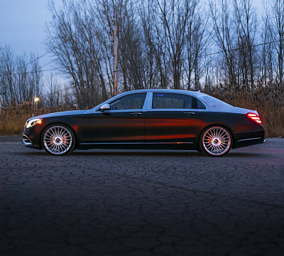 Фото дисков Vossen S17-13 на Mercedes-Benz S-Class (W222, C217)