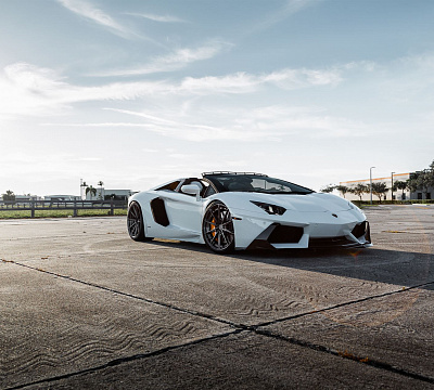 Фото дисков Anrky AN28 на Lamborghini Aventador