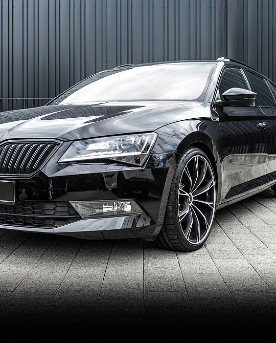 Фото дисков Sport GR Алмазная проточка на Skoda Superb III