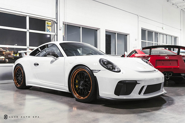 Фото дисков HRE 300 Черный сатин на Porsche 911 VII