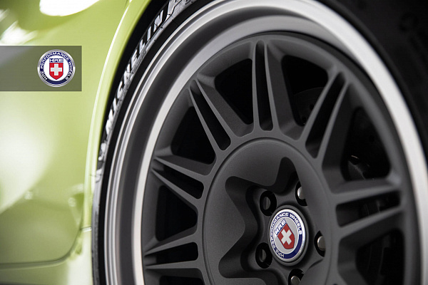 Фото дисков HRE 528 Сатиновый графит на BMW 3/M3 (G2x/G80)