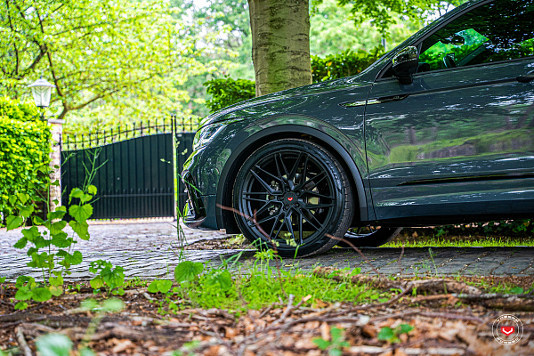 Фото дисков Vossen EVO-2 Черный сатин на Volkswagen Tiguan II