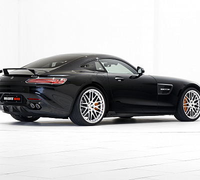 Фото дисков BRABUS Monoblock F (Platinum Edition) на Mercedes-Benz AMG GT I