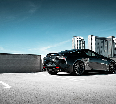 Фото дисков Vossen HF-2 на Lexus LC 500