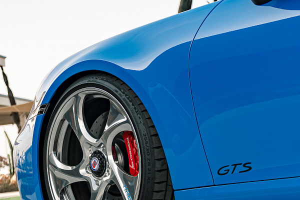 Фото дисков HRE 522M Полированный лак на Porsche 911 VIII