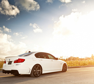 Фото дисков Vossen CV3 на BMW 5/M5 (F10)