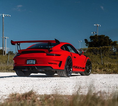 Фото дисков Anrky AN24 на Porsche 911 VII