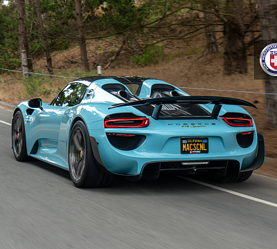 Фото дисков HRE R101 Lightweight на Porsche 918 Spyder