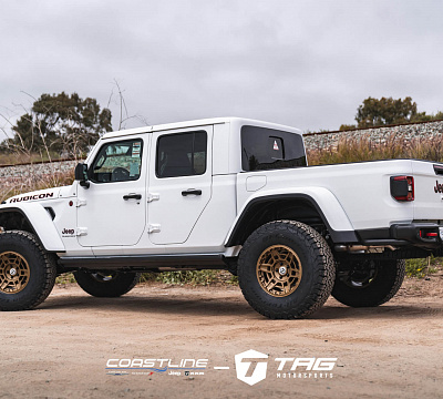 Фото дисков HRE FT1 на Jeep Gladiator II (JT)