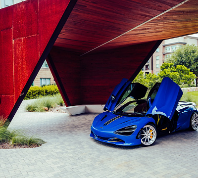 Фото дисков Strasse Wheels SV10 Deep Concave Duoblock на McLaren 720S