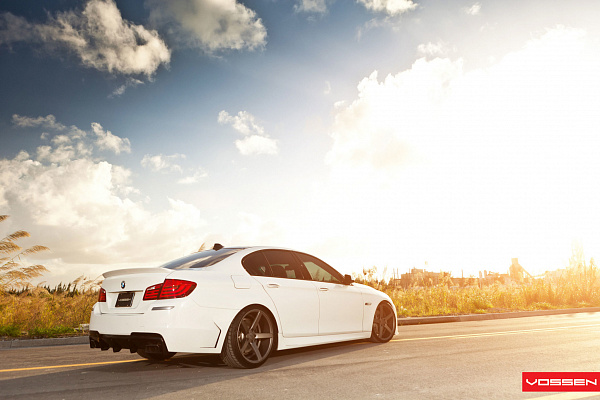 Фото дисков Vossen CV3 Сатиновая бронза на BMW 5/M5 (F10)