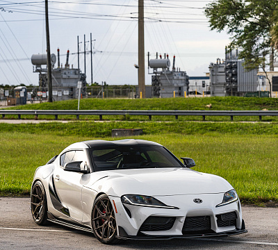 Фото дисков Vossen HF-5 на Toyota Supra A90