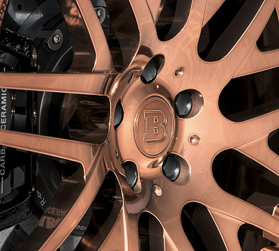 Фото дисков BRABUS Monoblock F (Platinum Edition) на Mercedes-Benz S-Class (W222, C217)