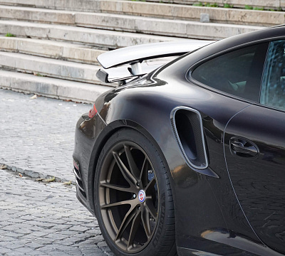 Фото дисков HRE P101 на Porsche 911 VII