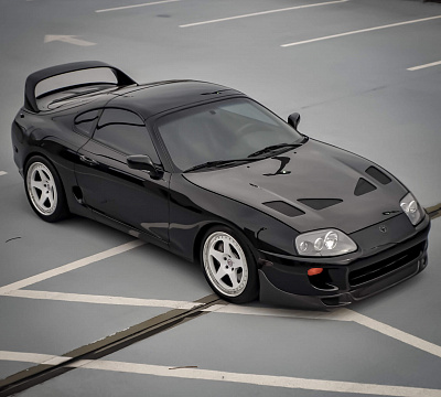 Фото дисков HRE 305 на Toyota Supra A80