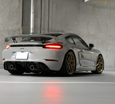 Фото дисков Anrky S1-X4 на Porsche Cayman III