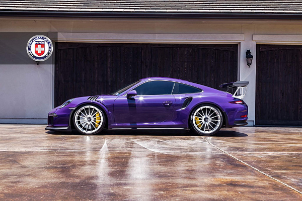 Фото дисков HRE P103 Глянцевый лак на Porsche 911 VII