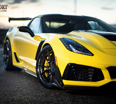 Фото дисков Anrky AN12 на Chevrolet Corvette C7