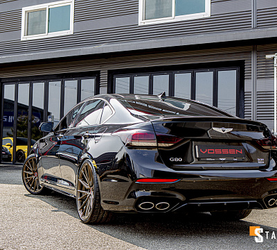 Фото дисков Vossen HF-4T на Genesis G80 I