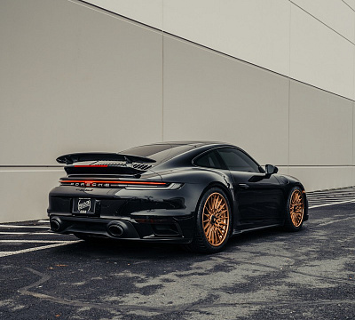 Фото дисков Brixton Forged HS1 на Porsche 911 VIII