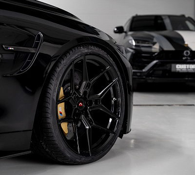 Фото дисков Vossen EVO-4 на BMW 4/M4 (F32/F82)