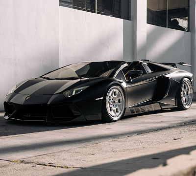 Фото дисков HRE 454 GTM на Lamborghini Aventador