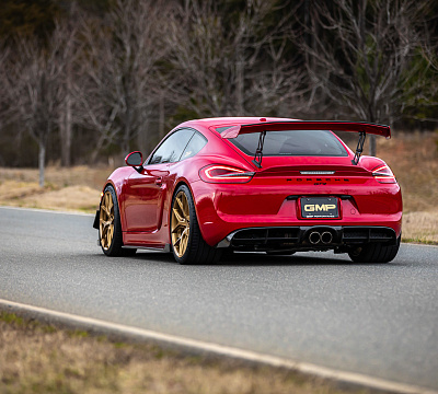 Фото дисков Vossen HF-5 на Porsche Cayman II