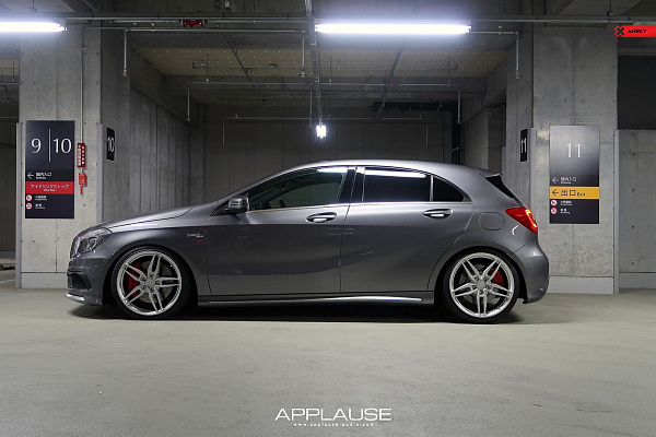 Фото дисков Anrky AN17 Серебро на Mercedes-Benz A-Class (W176)
