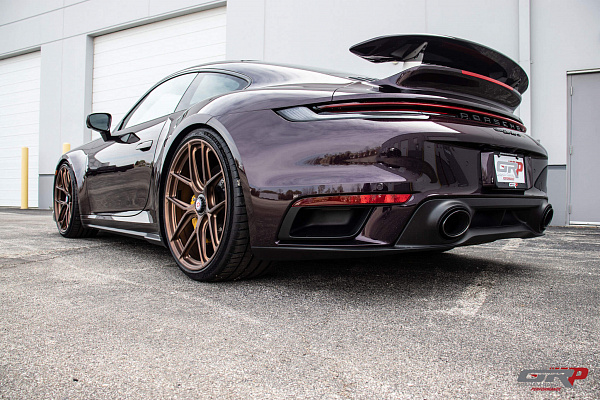 Фото дисков HRE P101SC Сатиновая темная медь на Porsche 911 VIII