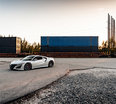 Фото дисков Vossen HF-3 на Acura NSX II