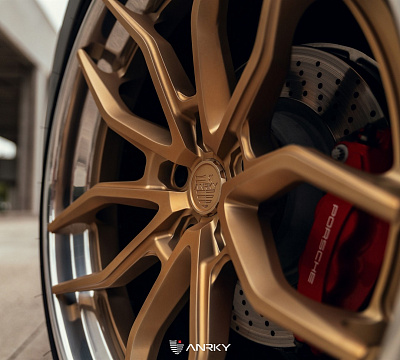 Фото дисков Anrky AN31 на Porsche 911 VIII