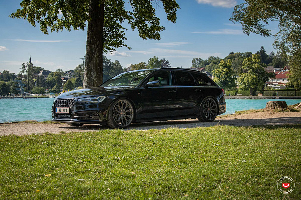 Фото дисков Vossen S17-01 Сатиновый графит на Audi A/RS 6 (C7)