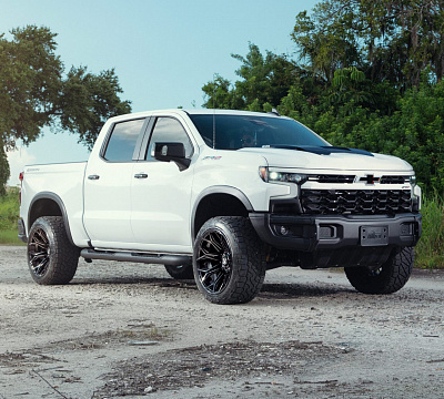 Фото дисков 4PLAY 4P83 на Chevrolet Silverado IV