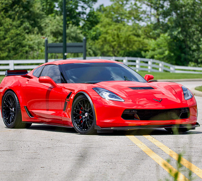 Фото дисков HRE 520M на Chevrolet Corvette C7