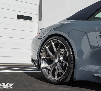 Фото дисков HRE P101 на Porsche 911 VII