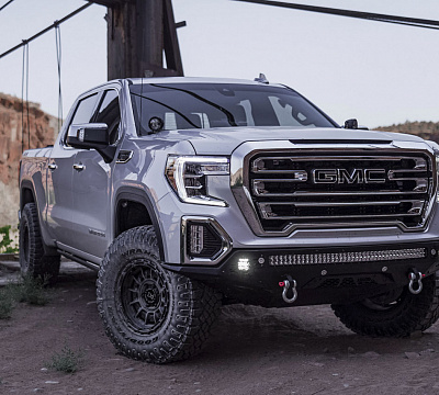 Фото дисков Black Rhino LEGION на GMC Sierra IV