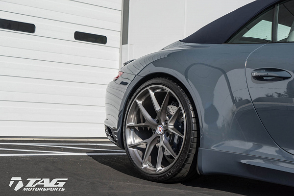 Фото дисков HRE P101 Глянцевый тонированный лак на Porsche 911 VII
