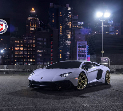 Фото дисков HRE P204 на Lamborghini Aventador