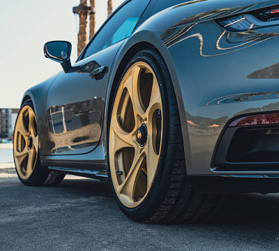 Фото дисков HRE 522M на Porsche 911 VIII